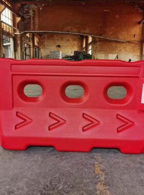 【轩山】水马隔离墩可灌水120cm红色