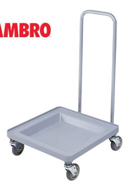 美国cambro堪宝餐饮洗涤杯框收纳车杯框车移动手推多用运输杯框盖