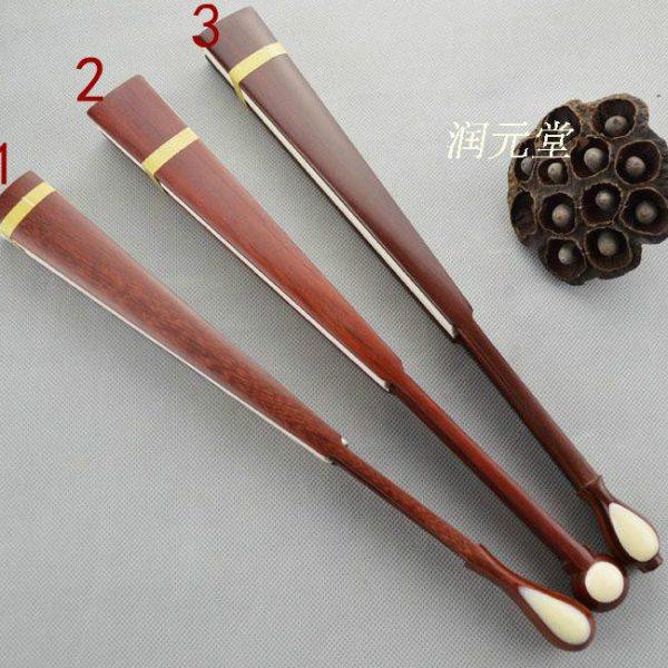 低价包邮文玩折扇十寸13方二号小叶紫檀红檀木扇骨 高档精品男扇