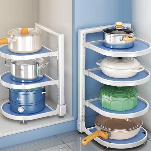 厨房锅盖架台面家用置物架多功能壁挂可调节转角收纳锅具蔬菜用品,厨房/烹饪用具,锅盖架/锅盖收纳垫,淘宝优惠券,粉丝福利购,淘宝优惠卷