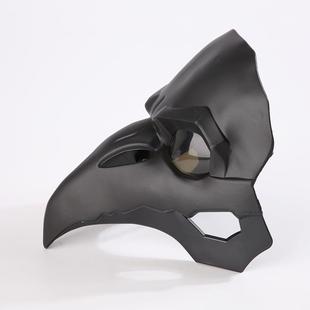 瘟疫医生死神鸦嘴乌面应具abs工程塑料表演514面具厂供家面具