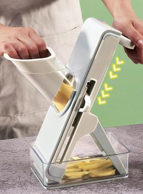 多功按压切菜器食品土豆胡萝卜瓜B851切丝器能厨房级黄家用柠檬切