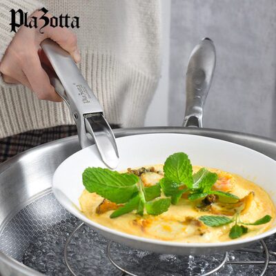 德国Plazotta 防烫夹 304不锈钢碗夹防滑蒸盘夹碗器菜夹子取盘夹