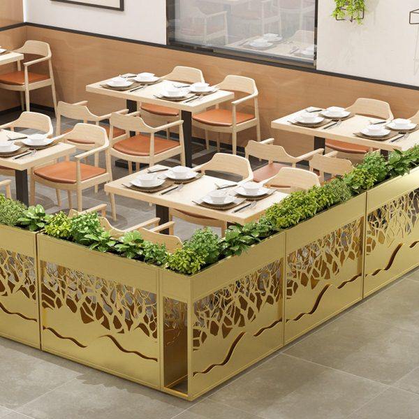 公室咖啡餐厅卡座铁艺屏风隔断绿植花架装饰火锅店过道围护栏墙,商业/办公家具,护理屏风,淘宝优惠券,粉丝福利购,淘宝优惠卷