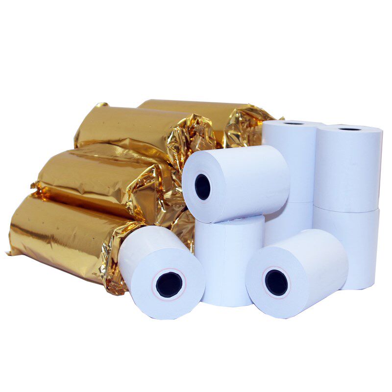 爱宝热敏票据打印机用纸58mm超市美团外卖小票卷纸打印纸打印清晰