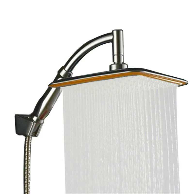 9 Inch Rotate 360 Degree Bathroom Rainfall Shower Head ABS C