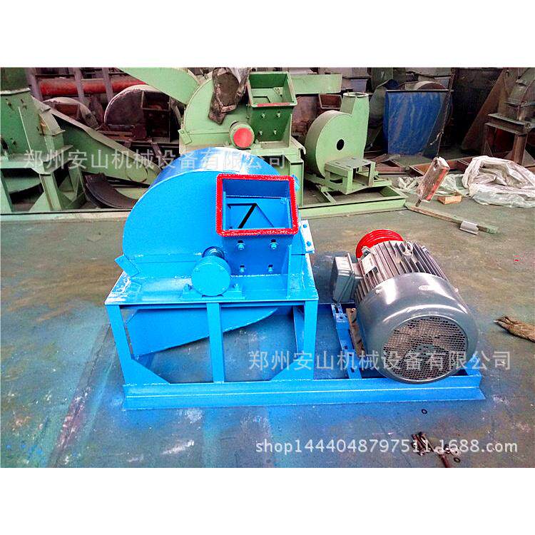 小型香菇菌木材粉碎机 果树粉碎生产线 树木粉碎木屑机