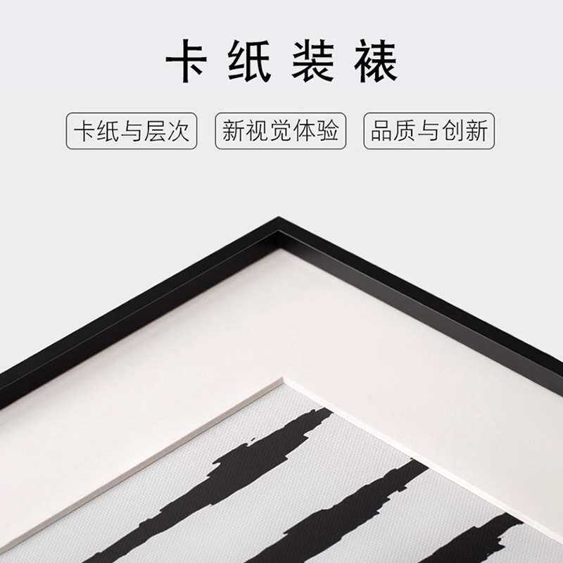欧式建筑装饰画现代简约客厅挂画小众艺术儿童房床头轻奢卡纸壁画