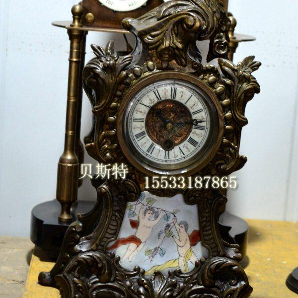 仿古机械钟表|铸铜钟座钟|古钟老式仿古董钟|台钟挂钟苏钟蜡烛台,家居饰品,座钟,淘宝优惠券,粉丝福利购,淘宝优惠卷