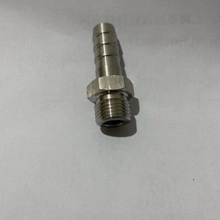 304不锈钢外丝宝塔接头 M16*1.5-12mm皮管接头竹节公制软管格林头