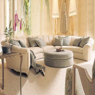 半圆沙发 弧形 椭圆形沙发 家用 布艺 绒布 拆装组合多人沙发欧式