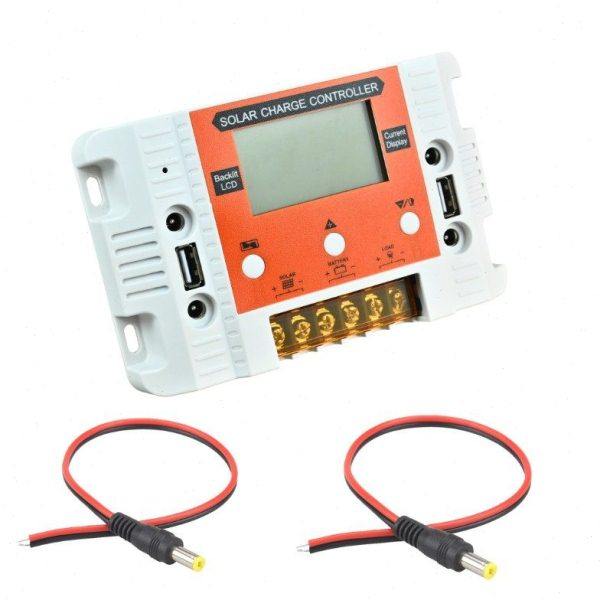 白+橙夜光显示12V24V30A太阳能控制器带电流显示太阳能充电控制器,五金/工具,太阳能控制设备,淘宝优惠券,粉丝福利购,淘宝优惠卷