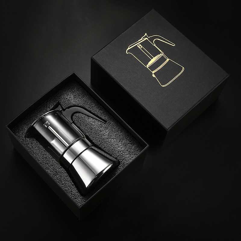 seecin摩卡壶 家用便携玻璃咖啡壶 手冲咖啡壶滴滤壶咖啡器具套装