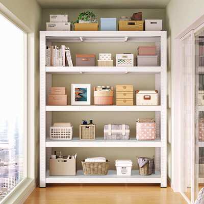 家用货架铁架仓库仓储架阳台储物架杂物间商用收纳架落地置物架