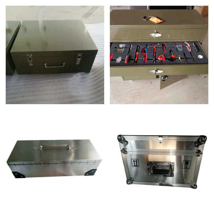 定 制不锈钢工具箱 收纳铁皮航空箱加厚金属仪器箱铝合金机箱加工