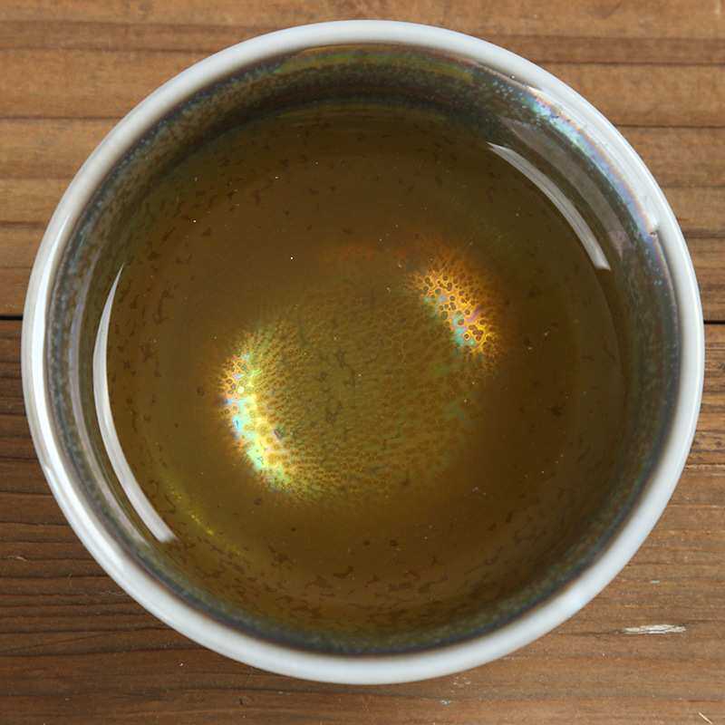 天目釉油滴建盏孔雀窑变窑变七彩杯主人杯品茗杯黄金盏茶杯
