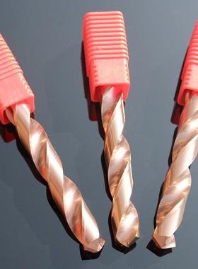 55度加长钨钢体钻头整质合金钻头涂钻层直硬柄麻花12SLW0150100长