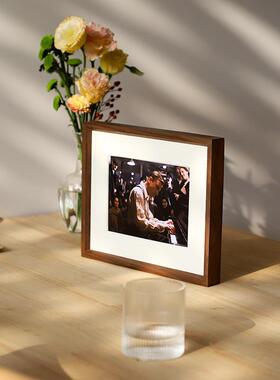 Y榫卯301美式来榫洗照摆片做成相框台卯6寸画框图制作任意尺寸胡