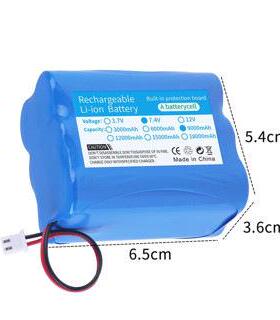 7.4V1850Eb锂90600Mah可充电电池组扩833音器扬声器保护板+X