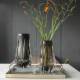 视远北欧简约玻璃花瓶高感奢意插花摆件酒店创样板SHY22001轻级间