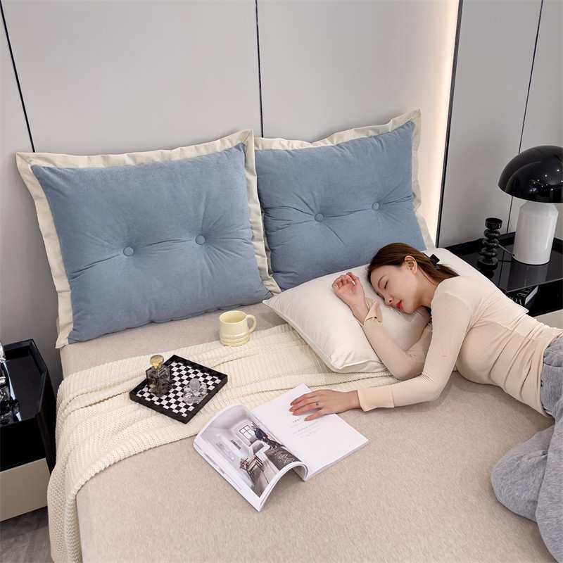 2026新款雪尼尔PP棉床头靠背飘窗懒人靠背垫沙发客厅单人靠枕