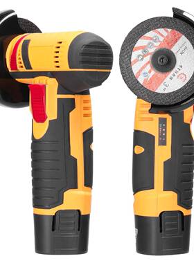 12有V机刷黄色充式迷你角磨机锂电角电磨机抛光无品牌/机切割角向