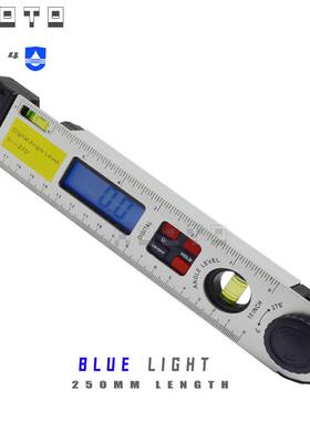 250mm2子25度红外数显AUL角线度尺电激光水平仪数显激光度角仪