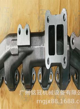 PC200-5 6D95发动机排气歧管 挖机配件 挖掘机配件