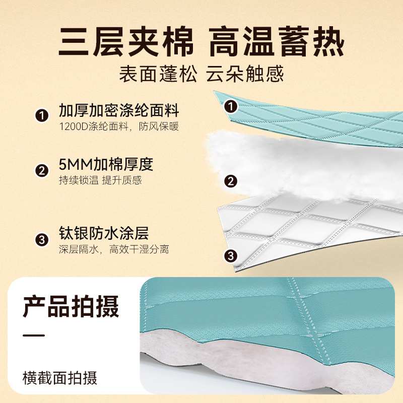 加厚加棉浴罩洗澡神器浴帐冬天家用防水浴帘隔热保暖圆形宝宝大人