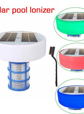 泳池太阳能铜离子消毒器抑藻除藻水净化装置Solar pool lonizer