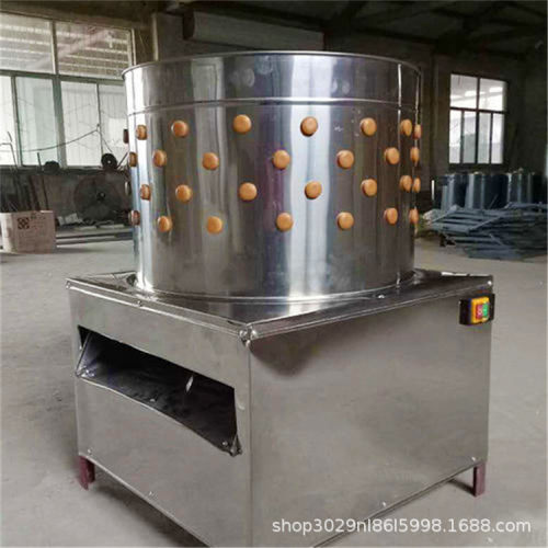 自动商用鸡鸭鹅脱毛机商用禽类脱毛机鹅鸭专用型脱毛机器脱鸡毛