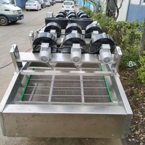 全自动翻转式风干机 食品包装袋果蔬风干机 商用沥水风干机流水线