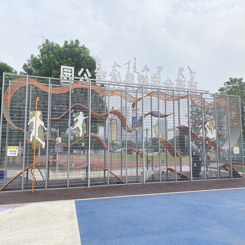 小区幼儿园户外大型攀爬网公园景区创意互动钻笼组合儿童游乐设施