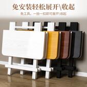 折叠摆桌餐桌家用易吃饭桌户外便简携摊折叠BBN型桌出租屋小户方