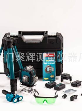 强直供16线D激光水平仪调户外光专用高亮红EXP外线贴墙仪4平