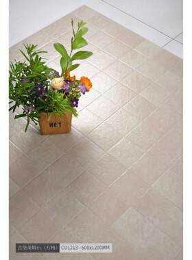 古堡姆石瓷莱砖如图600X12砖00哑光地面板墙瓷砖客厅卧室长条法式