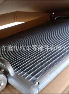 冷凝器DZ15221845033陕汽德龙新M3000 风扇叶护风圈 水箱 中冷
