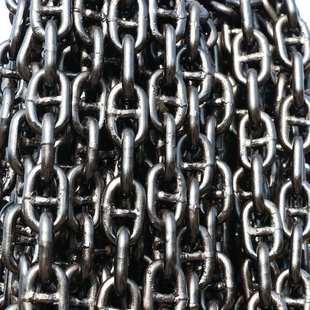 船舶锚链  船用配件锚链用附件船用系泊链14MM-80MM无档有档锚链