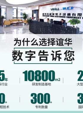 YIHUA谊华983D三合一热风精密焊台20V3.5A电源210 245手柄工业级