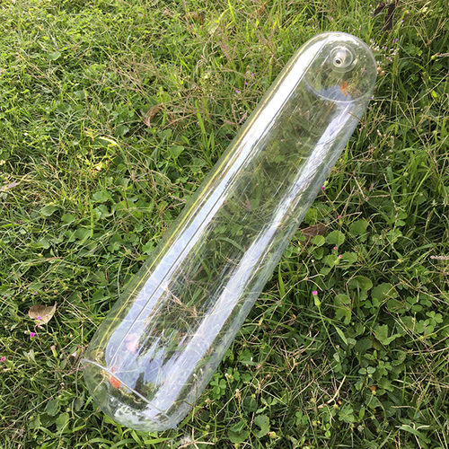 透明充气圆柱抱枕沙发腰靠背枕颈枕随圆夹腿枕户外枕头长形枕套芯