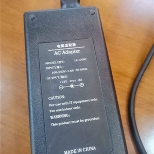 寒子城LZ-12080收银机电源线适配器爱宝DC12v8a一体机电脑充电器