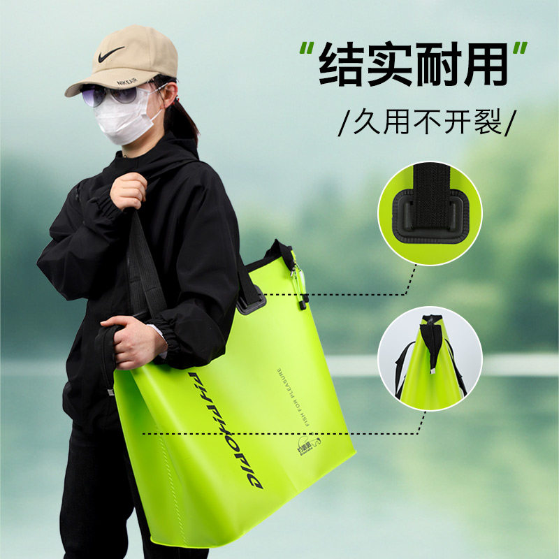 新款钓鱼包渔具包鱼护袋鱼护桶便携加厚大容量收纳包多功能钓椅包