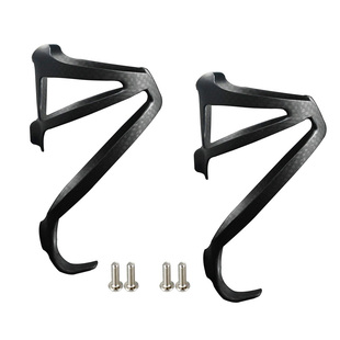 17g 碳纤维 超轻黑色无标 架 水壶架 水壶 公路山地自行车配螺丝