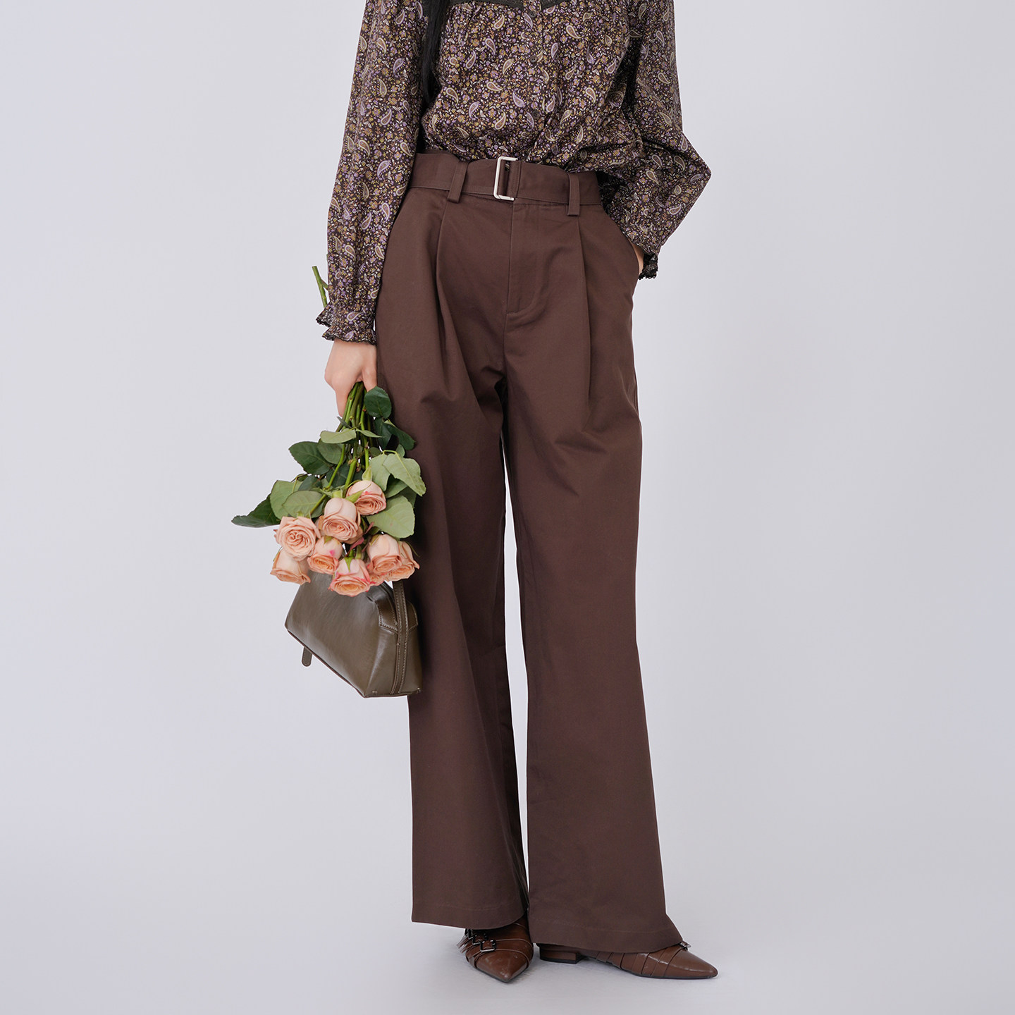 蜜澳休闲裤2026春季新款穿搭显瘦小个子高腰显瘦百搭直筒裤女