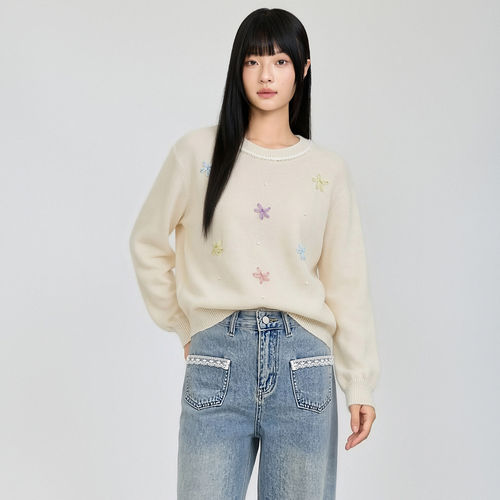蜜澳2026新款秋季女羊毛衫