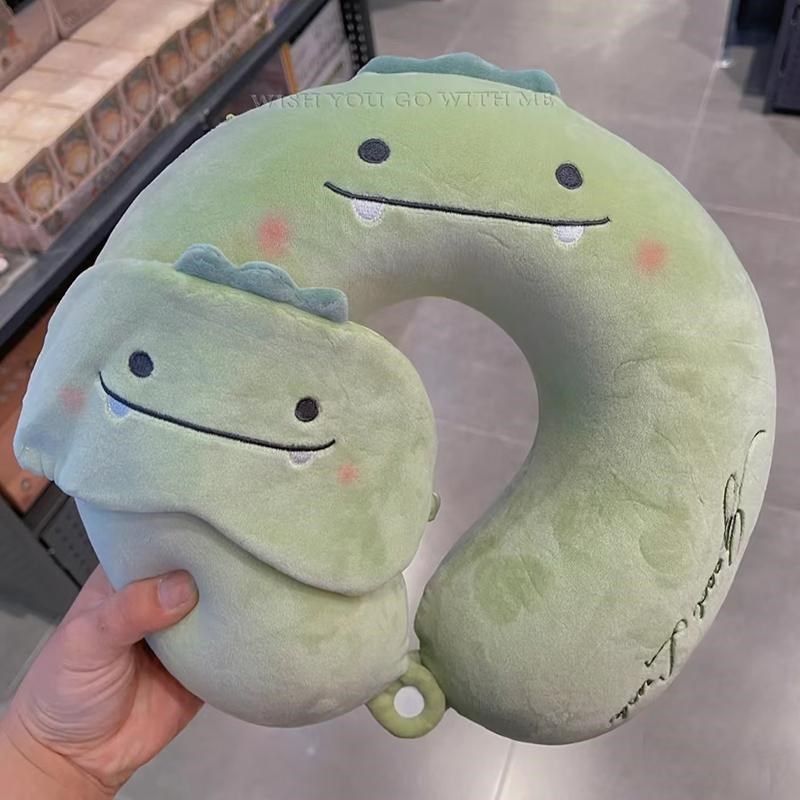 旅行u型枕儿童记忆棉护颈枕u形枕脖子支撑枕办公室卡通午睡枕头