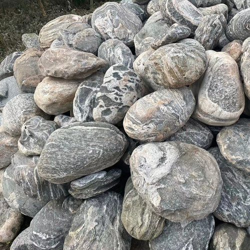 雅石 鹅卵石天然石头 溪流石 景观石 花园造型 小块石头 日式园林