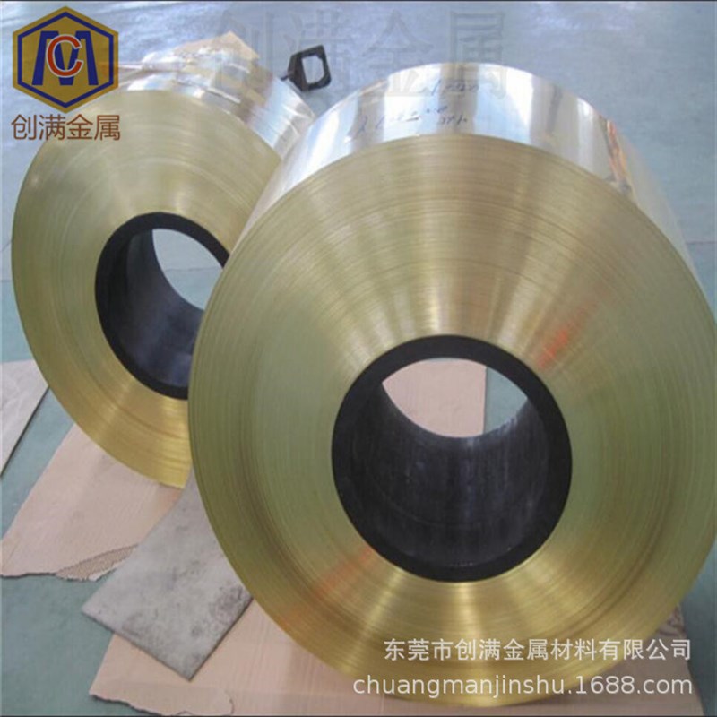 H65黄铜箔软态拉伸半硬Y2硬料黄铜带h62厚度0.5~1mm黄铜片黄桐皮