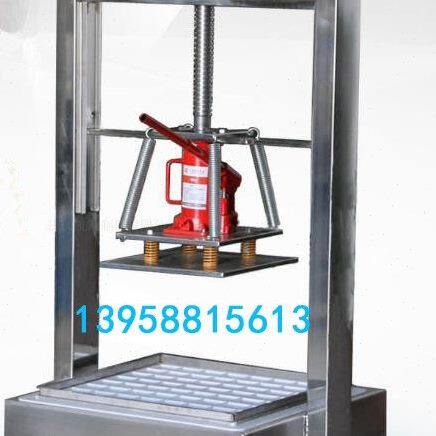 不锈钢豆腐压榨机豆干压榨机不锈钢成型机豆干豆皮压榨机豆干压机