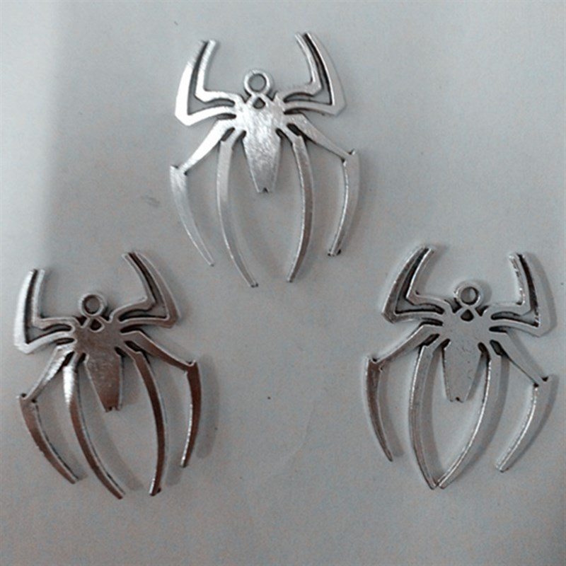 A4675蜘蛛1000克/290个/包3.45克29x38mm动物潮复古热销合金配饰